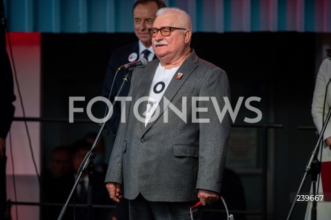  31.08.2020 GDANSK<br />
OBCHODY 40. ROCZNICY POROZUMIEN SIERPNIOWYCH W GDANSKU<br />
N/Z TOMASZ GRODZKI LECH WALESA<br />
 