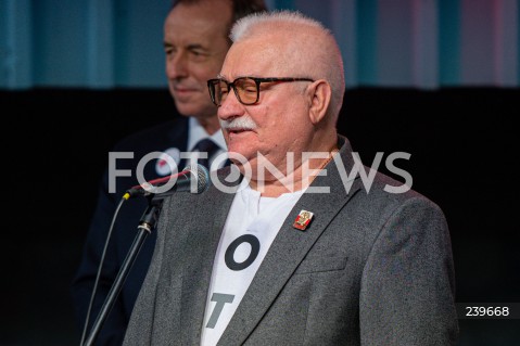  31.08.2020 GDANSK<br />
OBCHODY 40. ROCZNICY POROZUMIEN SIERPNIOWYCH W GDANSKU<br />
N/Z TOMASZ GRODZKI LECH WALESA<br />
 