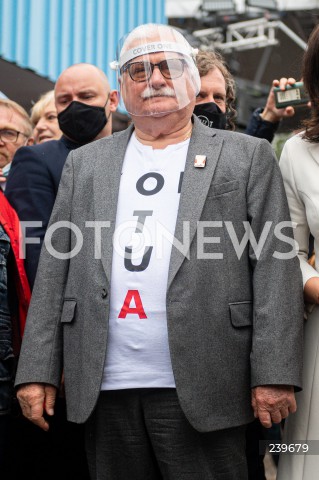  31.08.2020 GDANSK<br />
OBCHODY 40. ROCZNICY POROZUMIEN SIERPNIOWYCH W GDANSKU<br />
N/Z LECH WALESA<br />
 