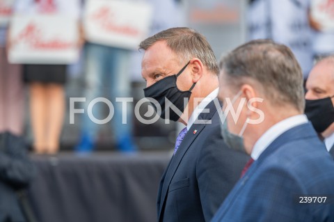  31.08.2020 GDANSK<br />
OBCHODY 40. ROCZNICY POROZUMIEN SIERPNIOWYCH W GDANSKU<br />
N/Z PREZYDENT RP ANDRZEJ DUDA<br />
 