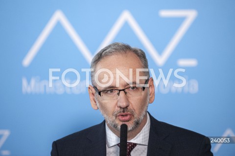  03.09.2020 WARSZAWA MZ<br />
KONFERENCJA W MINISTERSTWIE ZDROWIA<br />
N/Z ADAM NIEDZIELSKI<br />
 