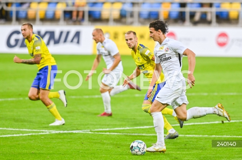  04.09.2020 GDYNIA<br />
PILKA NOZNA - FORTUNA 1. LIGA SEZON 2020/2021<br />
MECZ ARKA GDYNIA - PUSZCZA NIEPOLOMICE<br />
N/Z JEWHEN RADIONOW<br />
 