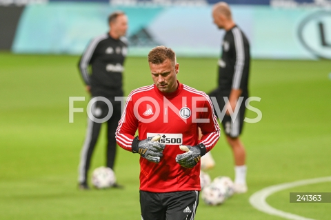  19.09.2020 WARSZAWA<br />
PILKA NOZNA - PKO BP EKSTRAKLASA SEZON 2020/2021<br />
MECZ LEGIA WARSZAWA - GORNIK ZABRZE<br />
N/Z ARTUR BORUC<br />
 