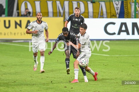  19.09.2020 WARSZAWA<br />
PILKA NOZNA - PKO BP EKSTRAKLASA SEZON 2020/2021<br />
MECZ LEGIA WARSZAWA - GORNIK ZABRZE<br />
N/Z JOSE KANTE ALASANA MANNEH BARTOSZ KAPUSTKA<br />
 