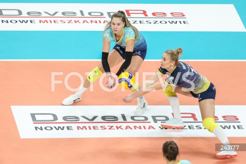  09.10.2020 RZESZOW <br />
SIATKOWKA KOBIET<br />
TAURONLIGA SEZON 2020/2021<br />
WOMEN VOLLEYBALL POLAND POLISH LEAGUE<br />
MECZ DEVELOPRES SKYRES RZESZOW - DPD LEGIONOVIA LEGIONOWO <br />
N/Z ALEKSANDRA KRZOS ALEXANDRA LAZIC <br />
 