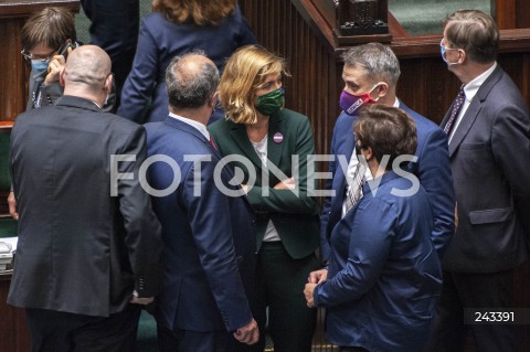  20.10.2020 WARSZAWA SEJM<br />
POSIEDZENIE SEJMU<br />
N/Z MAGDALENA BIEJAT KRZYSZTOF GAWKOWSKI<br />
 