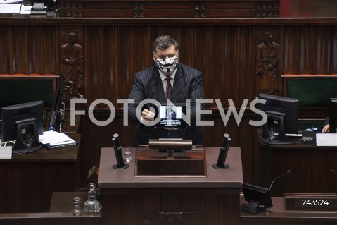  21.10.2020 WARSZAWA SEJM<br />
POSIEDZENIE SEJMU<br />
N/Z ARTUR DZIAMBOR<br />
 