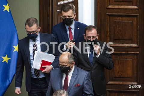  21.10.2020 WARSZAWA SEJM<br />
POSIEDZENIE SEJMU<br />
N/Z ZBIGNIEW RAU PAWEL SZEFERNAKER MARIUSZ KAMINSKI LUKASZ SCHREIBER<br />
 