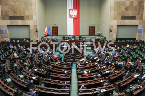  21.10.2020 WARSZAWA SEJM<br />
POSIEDZENIE SEJMU<br />
N/Z PREMIER MATEUSZ MORAWIECKI SALA POSIEDZEN WIDOK VIEW POSLOWIE<br />
 