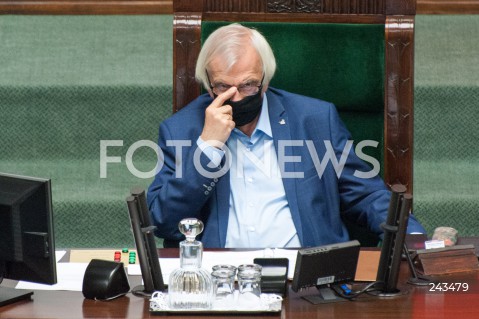  21.10.2020 WARSZAWA SEJM<br />
POSIEDZENIE SEJMU<br />
N/Z RYSZARD TERLECKI <br />
 