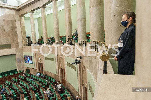  22.10.2020 WARSZAWA SEJM <br />
POSIEDZENIE SEJMU <br />
KANDYDATKA NA RZECZNIKA PRAW OBYWATELSKICH<br />
N/Z ZUZANNA RUDZINSKA - BLUSZCZ<br />
 