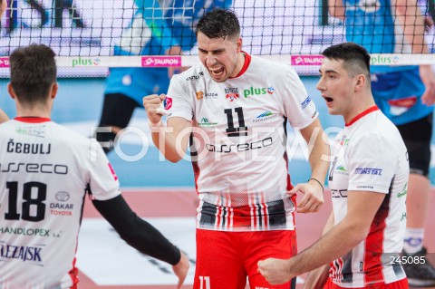  17.11.2020 RZESZOW <br />
SIATKOWKA MEZCZYZN <br />
PLUSLIGA SEZON 2020/2021 <br />
PLUS LIGA POLISH MEN VOLLEYBALL LEAGUE <br />
MECZ ASSECO RESOVIA - SLEPSK MALOW SUWALKI <br />
N/Z FABIAN DRZYZGA RADOSC EMOCJE <br />
 