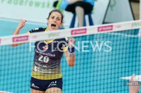  15.01.2021 RZESZOW <br />
SIATKOWKA <br />
LIGA SIATKOWKI KOBIET LSK 2020/2021 <br />
POLISH WOMEN VOLLEYBALL LEAGUE <br />
MECZ DEVELOPRES SKYRES RZESZOW - E.LECLERC RADOMKA RADOM <br />
N/Z DARIA PRZYBYLA RADOSC EMOCJE <br />
 