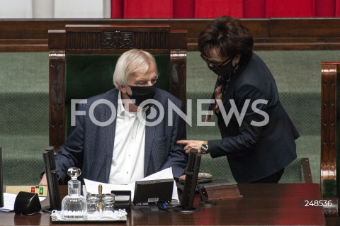  21.01.2021 WARSZAWA SEJM<br />
POSIEDZENIE SEJMU<br />
N/Z ELZBIETA WITEK RYSZARD TERLECKI<br />
 