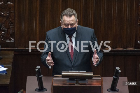  21.01.2021 WARSZAWA SEJM<br />
POSIEDZENIE SEJMU<br />
N/Z JAROSLAW ZIELINSKI<br />
 