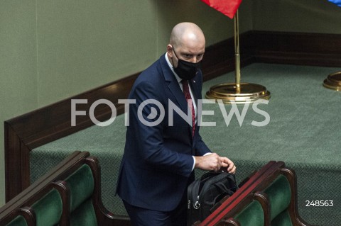  21.01.2021 WARSZAWA SEJM<br />
POSIEDZENIE SEJMU<br />
N/Z SLAWOMIR GADOMSKI<br />
 