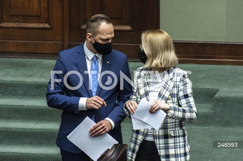  21.01.2021 WARSZAWA SEJM<br />
POSIEDZENIE SEJMU<br />
N/Z RAFAL WEBER MARTA KUBIAK<br />
 