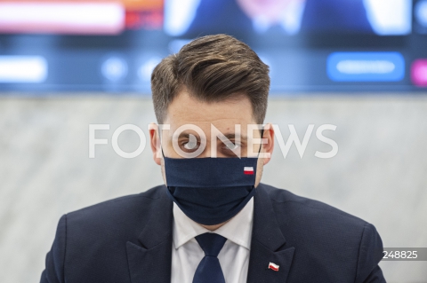  26.01.2021 WARSZAWA SEJM<br />
DZIEN W SEJMIE<br />
N/Z DANIEL MILEWSKI<br />
 