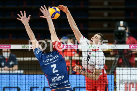  03.02.2021 RZESZOW <br />
SIATKOWKA MEZCZYZN <br />
PLUSLIGA SEZON 2020/2021 <br />
PLUS LIGA POLISH MEN VOLLEYBALL LEAGUE <br />
MECZ ASSECO RESOVIA - GRUPA AZOTY ZAKSA KEDZIERZYN KOZLE <br />
N/Z NICOLAS SZERSZEN <br />
 