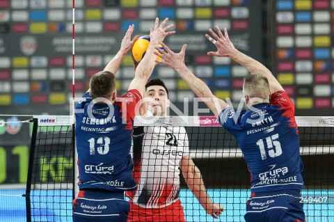  03.02.2021 RZESZOW <br />
SIATKOWKA MEZCZYZN <br />
PLUSLIGA SEZON 2020/2021 <br />
PLUS LIGA POLISH MEN VOLLEYBALL LEAGUE <br />
MECZ ASSECO RESOVIA - GRUPA AZOTY ZAKSA KEDZIERZYN KOZLE <br />
N/Z KAROL BUTRYN <br />
 