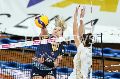  12.02.2021 RZESZOW <br />
SIATKOWKA <br />
PUCHAR POLSKI KOBIET 2020/2021 <br />
MECZ 1/4 FINALU - CWIERCFINAL <br />
VOLLEYBALL POLISH WOMEN CUP <br />
MECZ DEVELOPRES SKYRES RZESZOW - GRUPA AZOTY CHEMIK POLICE <br />
N/Z JULIETTE FIDON - LEBLEU <br />
 