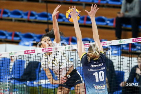  12.02.2021 RZESZOW <br />
SIATKOWKA <br />
PUCHAR POLSKI KOBIET 2020/2021 <br />
MECZ 1/4 FINALU - CWIERCFINAL <br />
VOLLEYBALL POLISH WOMEN CUP <br />
MECZ DEVELOPRES SKYRES RZESZOW - GRUPA AZOTY CHEMIK POLICE <br />
N/Z OLGA STRANTZALI <br />
 