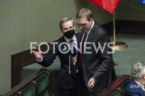  25.02.2021 WARSZAWA SEJM<br />
POSIEDZENIE SEJMU<br />
N/Z JAN SARNOWSKI PIOTR PATKOWSKI<br />
 