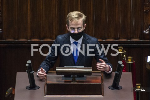  25.02.2021 WARSZAWA SEJM<br />
POSIEDZENIE SEJMU<br />
N/Z PIOTR PATKOWSKI<br />
 