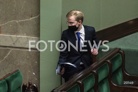  25.02.2021 WARSZAWA SEJM<br />
POSIEDZENIE SEJMU<br />
N/Z PIOTR PATKOWSKI<br />
 