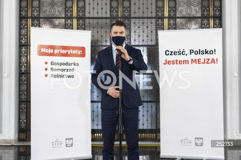  16.03.2021 WARSZAWA SEJM<br />
POSIEDZENIE SEJMU<br />
N/Z LUKASZ MEJZA<br />
 