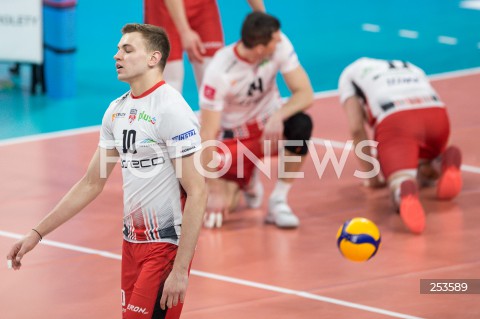  03.04.2021 RZESZOW <br />
SIATKOWKA MEZCZYZN <br />
PLUSLIGA SEZON 2020/2021 <br />
PLUS LIGA POLISH MEN VOLLEYBALL LEAGUE <br />
MECZ NR 1 O 5. MIEJSCE <br />
MECZ ASSECO RESOVIA - TREFL GDANSK <br />
N/Z DAMIAN DOMAGALA SMUTEK ZLOSC EMOCJE <br />
 