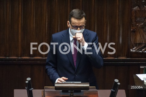  04.05.2021 WARSZAWA SEJM<br />
POSIEDZENIE SEJMU<br />
N/Z PREMIER MATEUSZ MORAWIECKI<br />
 