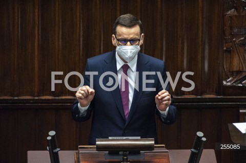  04.05.2021 WARSZAWA SEJM<br />
POSIEDZENIE SEJMU<br />
N/Z PREMIER MATEUSZ MORAWIECKI<br />
 