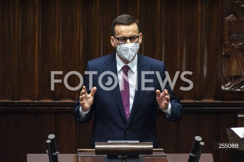  04.05.2021 WARSZAWA SEJM<br />
POSIEDZENIE SEJMU<br />
N/Z PREMIER MATEUSZ MORAWIECKI<br />
 