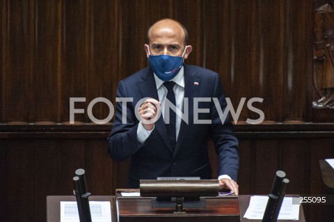  04.05.2021 WARSZAWA SEJM<br />
POSIEDZENIE SEJMU<br />
N/Z BORYS BUDKA<br />
 