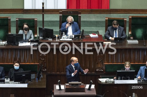  04.05.2021 WARSZAWA SEJM<br />
POSIEDZENIE SEJMU<br />
N/Z BORYS BUDKA RYSZARD TERLECKI <br />
 