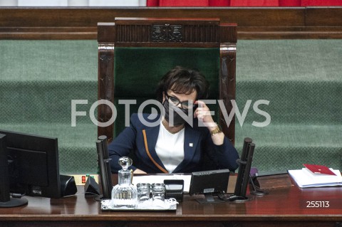  04.05.2021 WARSZAWA SEJM<br />
POSIEDZENIE SEJMU<br />
N/Z ELZBIETA WITEK<br />
 