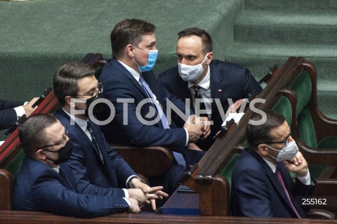  04.05.2021 WARSZAWA SEJM<br />
POSIEDZENIE SEJMU<br />
N/Z ZBIGNIEW ZIOBRO PREMIER MATEUSZ MORAWIECKI JANUSZ KOWALSKI PIOTR MULLER<br />
 