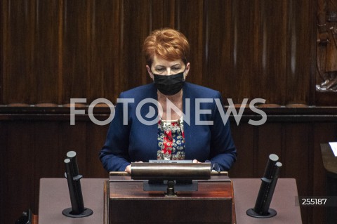  04.05.2021 WARSZAWA SEJM<br />
POSIEDZENIE SEJMU<br />
N/Z TERESA WARGOCKA<br />
 