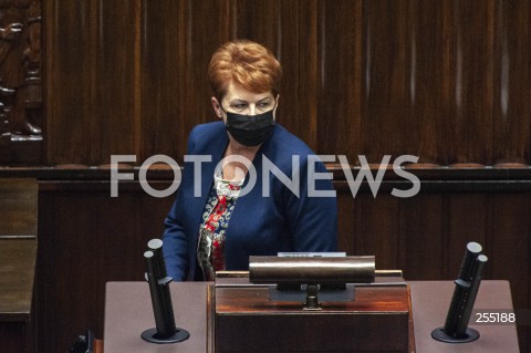  04.05.2021 WARSZAWA SEJM<br />
POSIEDZENIE SEJMU<br />
N/Z TERESA WARGOCKA<br />
 