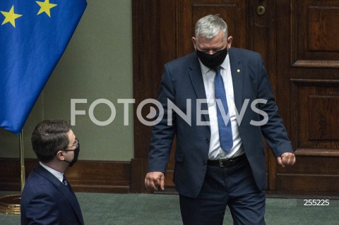  04.05.2021 WARSZAWA SEJM<br />
POSIEDZENIE SEJMU<br />
N/Z MAREK SUSKI PIOTR MULLER<br />
 