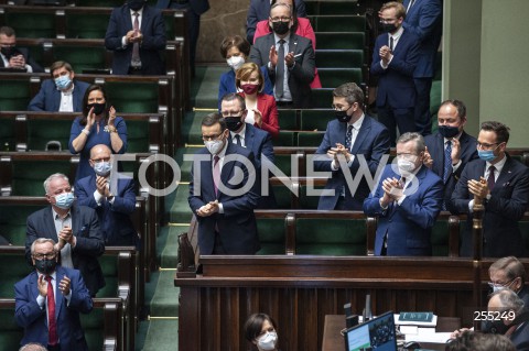  04.05.2021 WARSZAWA SEJM<br />
POSIEDZENIE SEJMU<br />
N/Z PREMIER MATEUSZ MORAWIECKI PIOTR GLINSKI KONRAD SZYMANSKI PIOTR MULLER WALDEMAR BUDA ALEKSANDER MROWCZYNSKI LEONARD KRASULSKI KRZYSZTOF KUBOW ADAM NIEDZIELSKI PRAWO I SPRAWIEDLIWOSC PIS<br />
 