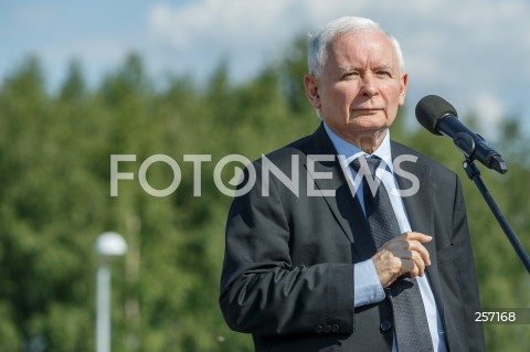 Konferencja kandydatki na urząd prezydenta Rzeszowa Ewy Leniart i prezesa PiS Jarosława Kaczyńskiego w Rzeszowie