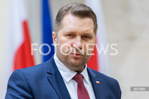  28.01.2022 JAROSLAW <br />
WIZYTA MINISTRA EDUKACJI I NAUKI PRZEMYSLAWA CZARNKA W PANSTWOWEJ WYZSZEJ SZKOLE TECHNICZNO - EKONOMICZNEJ W JAROSLAWIU<br />
N/Z PRZEMYSLAW CZARNEK <br />
 