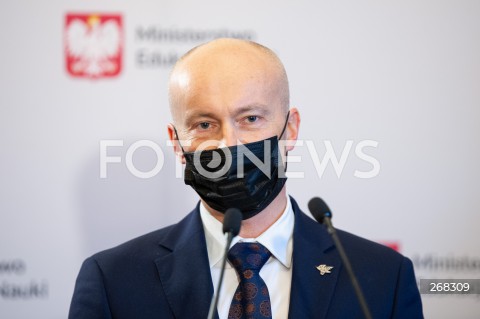  01.02.2022 WARSZAWA<br />
KONFERENCJA PRASOWA W MINISTERSTWIE EDUKACJI I NAUKI Z UDZIALEM PREZESA AKADEMICKIEGO ZWIAZKU SPORTOWEGO  W WARSZAWIE<br />
N/Z GRZEGORZ JURAS<br />
 