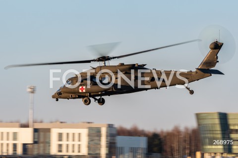  12.02.2022 LOTNISKO RZESZOW JASIONKA <br />
SAMOLOTY I SMIGLOWCE AMERYKANSKIEJ ARMII NA LOTNISKU RZESZOW JASIONKA<br />
<br />
U.S. Air Force airplanes and helicopters at Rzeszow - Jasionka Airport in Poland<br />
<br />
N/Z WOJSKOWY AMERYKANSKI SMIGLOWIEC HELIKOPTER SIKORSKY UH-60 BLACK HAWK MEDEVAC <br />
<br />
 