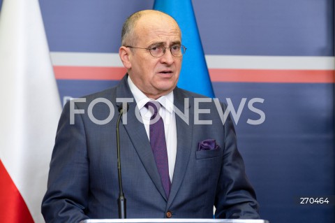  09.03.2022 WARSZAWA<br />
KONFERENCJA PRASOWA MINISTRA SPRAW ZAGRANICZNYCH I DYREKTORA WYKONAWCZEGO SWIATOWEGO PROGRAMU ZYWNOSCIOWEGO <br />
<br />
PRESS CONFERENCE OF THE MINISTER OF FOREIGN AFFAIRS AND THE EXECUTIVE DIRECTOR OF THE WFP<br />
<br />
N/Z ZBIGNIEW RAU<br />
 