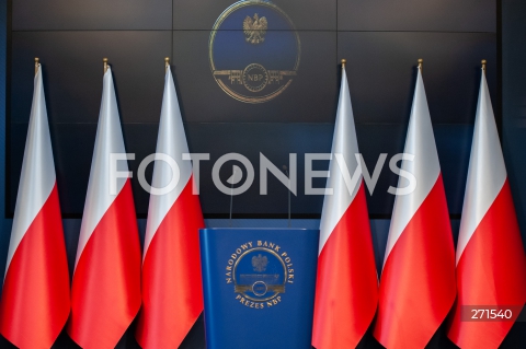  06.05.2022 WARSZAWA<br />
KONFERENCJA PRASOWA PREZESA NBP W WARSZAWIE<br />
N/Z MOWNICA NARODOWY BANK POLSKI<br />
 