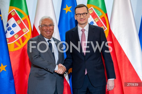 Wizyta premiera Portugalii Antonio Costy w Warszawie