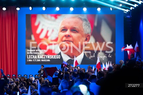  04.06.2022 MARKI<br />
KONWENCJA PRAWA I SPRAWIEDLIWOSCI<br />
POLSKA W SERCU<br />
N/Z ZDJECIE LECH KACZYNSKI WSPOMNIENIE<br />
FOT. MARCIN BANASZKIEWICZ/FOTONEWS  